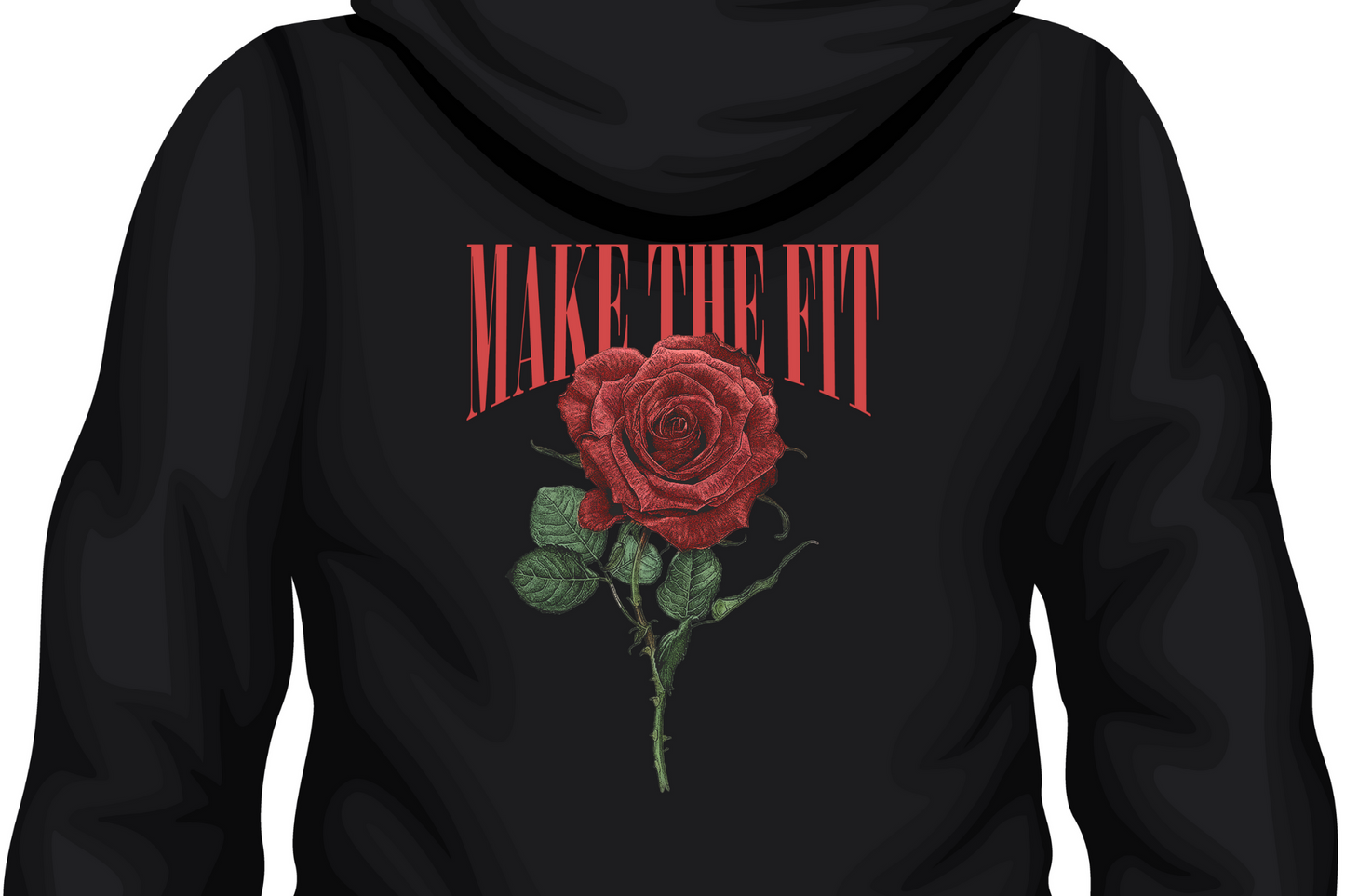Make the Fit- black hoodie (coming soon)